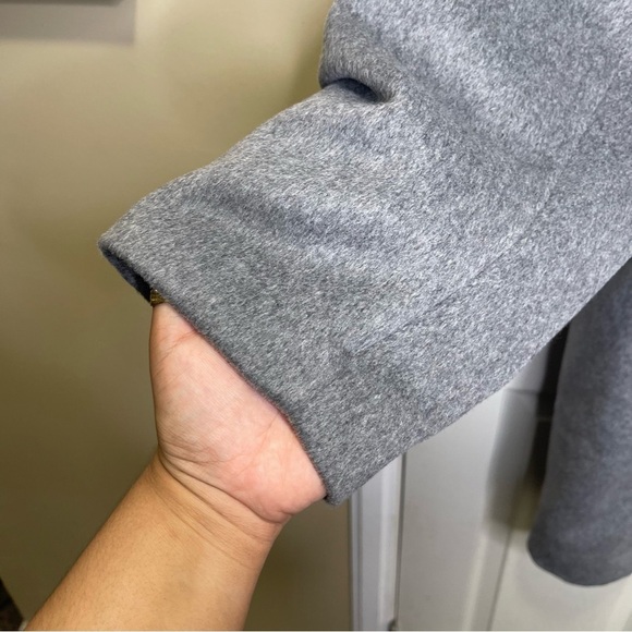 Maeve by Anthropologie Relaxed Cocoon Coat Sz L - Picture 2 of 7